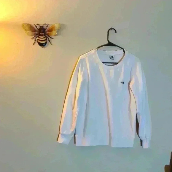 The North Face Tops - The North Face sweatshirt, white, medium